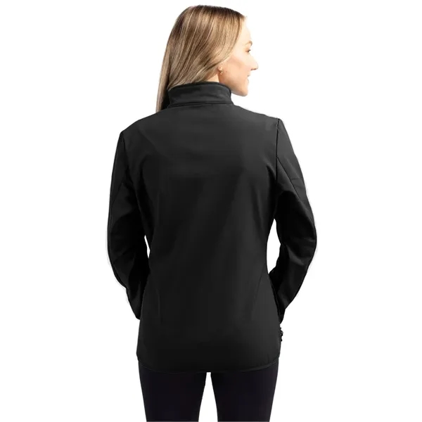 Clique Trail Eco Stretch Softshell Full Zip Womens Jacket - Clique Trail Eco Stretch Softshell Full Zip Womens Jacket - Image 4 of 45