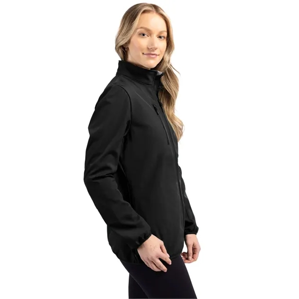 Clique Trail Eco Stretch Softshell Full Zip Womens Jacket - Clique Trail Eco Stretch Softshell Full Zip Womens Jacket - Image 6 of 45