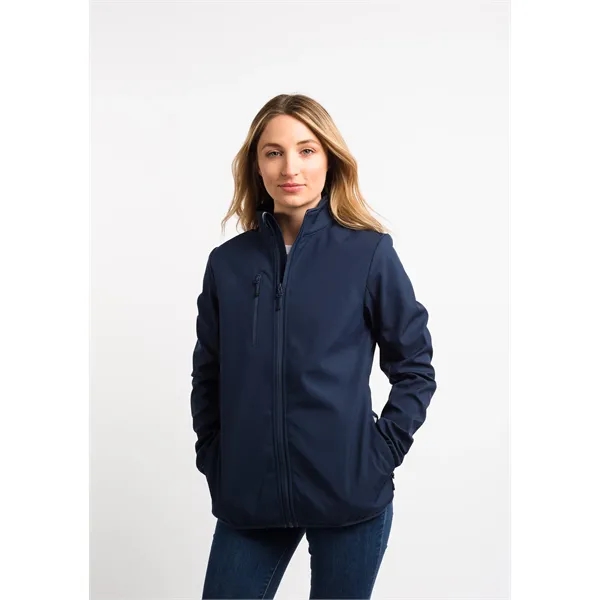 Clique Trail Eco Stretch Softshell Full Zip Womens Jacket - Clique Trail Eco Stretch Softshell Full Zip Womens Jacket - Image 25 of 45
