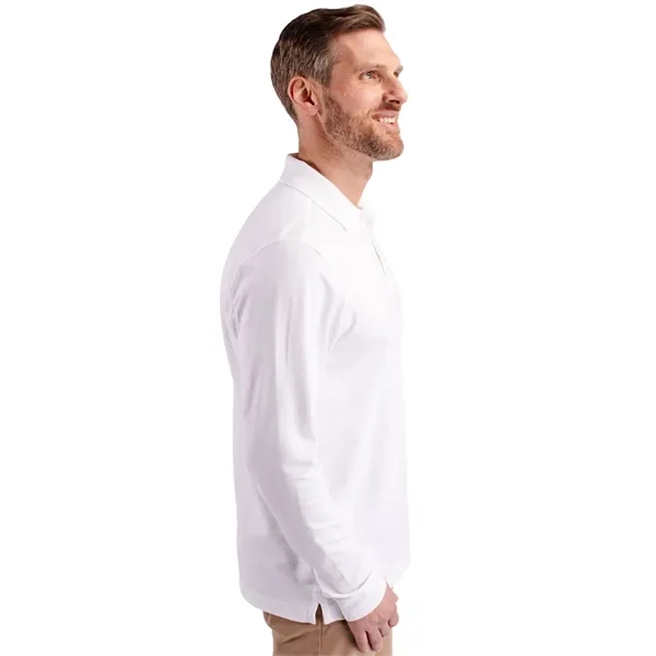 Cutter & Buck Advantage Eco Tri-Blend Pique Mens Long Sle... - Cutter & Buck Advantage Eco Tri-Blend Pique Mens Long Sle... - Image 29 of 30