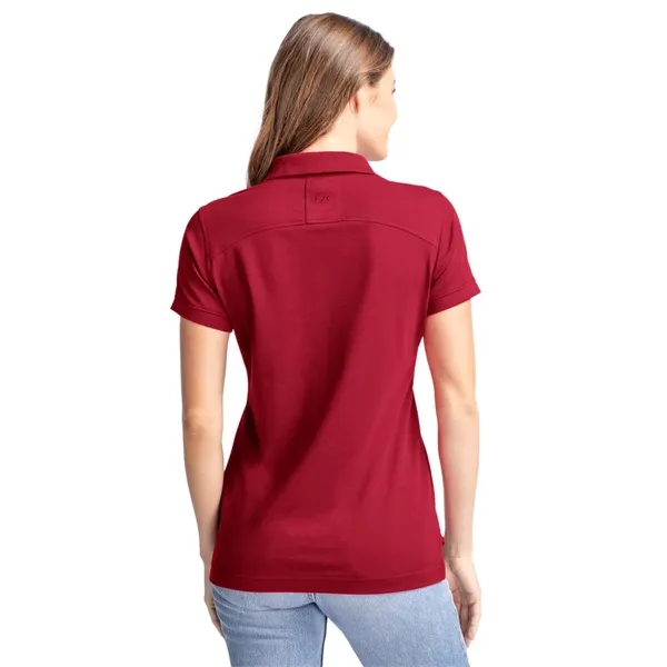 Cutter & Buck Advantage Eco Tri-Blend Pique Womens Polo - Cutter & Buck Advantage Eco Tri-Blend Pique Womens Polo - Image 30 of 87