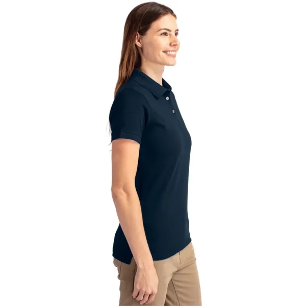 Cutter & Buck Advantage Eco Tri-Blend Pique Womens Polo - Cutter & Buck Advantage Eco Tri-Blend Pique Womens Polo - Image 53 of 87