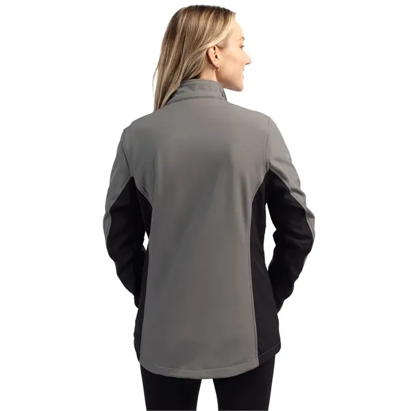 Clique Narvik Eco Stretch Softshell Full Zip Womens Jacket - Clique Narvik Eco Stretch Softshell Full Zip Womens Jacket - Image 12 of 15