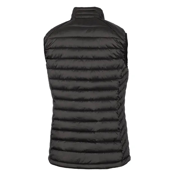 Clique Hudson Insulated Womens Full-Zip Puffer Vest - Clique Hudson Insulated Womens Full-Zip Puffer Vest - Image 4 of 18