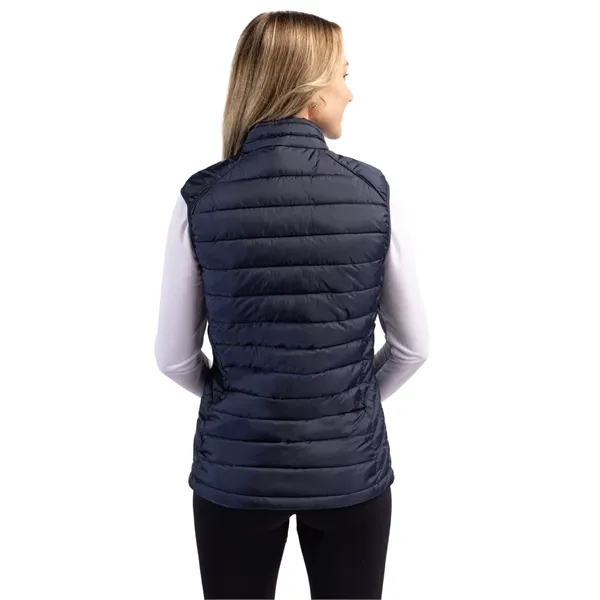 Clique Hudson Insulated Womens Full-Zip Puffer Vest - Clique Hudson Insulated Womens Full-Zip Puffer Vest - Image 8 of 18