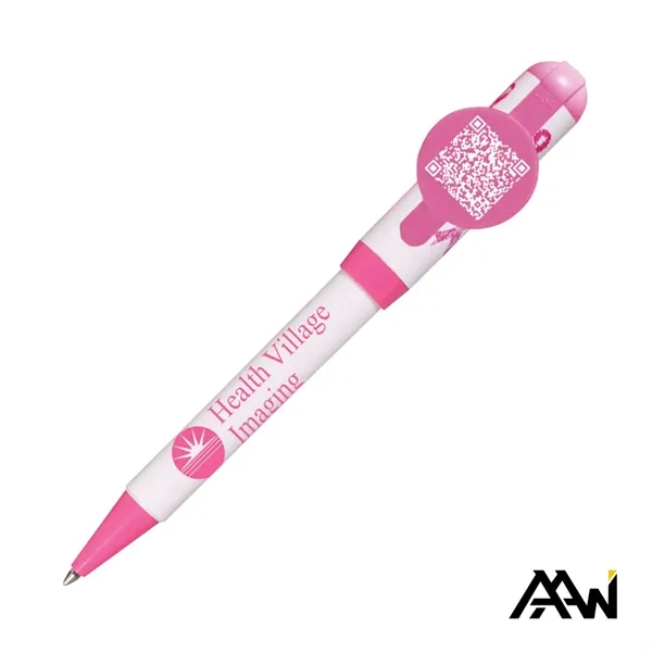 Jumbo QR Billboard Twist Pen - Decorated Cap - Jumbo QR Billboard Twist Pen - Decorated Cap - Image 0 of 5