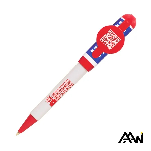 Jumbo QR Billboard Twist Pen - Decorated Cap - Jumbo QR Billboard Twist Pen - Decorated Cap - Image 4 of 5