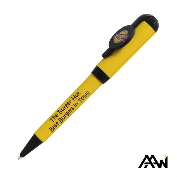 Jumbo VividPrint™ Billboard Twist Pen - Black Accent - Jumbo VividPrint™ Billboard Twist Pen - Black Accent - Image 3 of 4