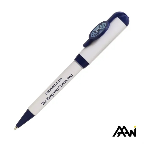 Jumbo VividPrint™ Billboard Twist White Pen - Colored Accent - Jumbo VividPrint™ Billboard Twist White Pen - Colored Accent - Image 3 of 8