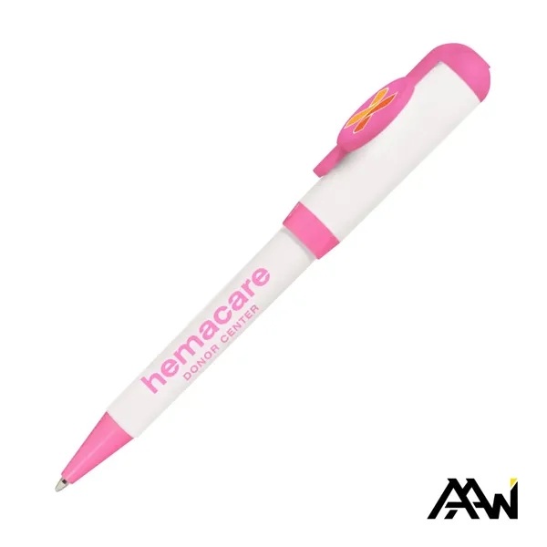 Jumbo VividPrint™ Billboard Twist White Pen - Colored Accent - Jumbo VividPrint™ Billboard Twist White Pen - Colored Accent - Image 5 of 8