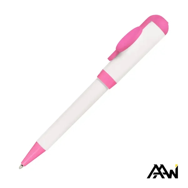 Jumbo VividPrint™ Billboard Twist White Pen - Colored Accent - Jumbo VividPrint™ Billboard Twist White Pen - Colored Accent - Image 6 of 8