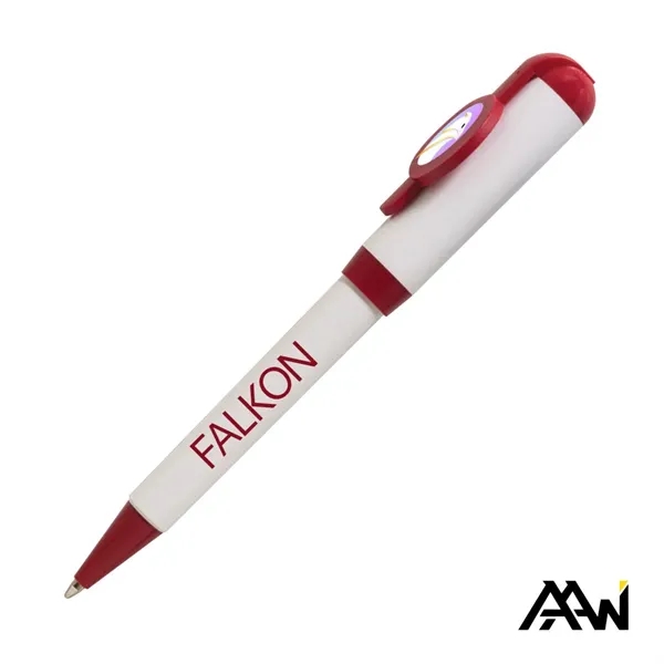 Jumbo VividPrint™ Billboard Twist White Pen - Colored Accent - Jumbo VividPrint™ Billboard Twist White Pen - Colored Accent - Image 7 of 8