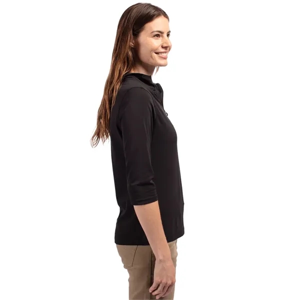 Cutter & Buck Virtue Eco Pique Recycled Half Zip Pullover... - Cutter & Buck Virtue Eco Pique Recycled Half Zip Pullover... - Image 35 of 38