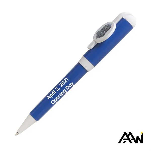 Jumbo VividPrint™ Billboard Twist Pen - White Accent - Jumbo VividPrint™ Billboard Twist Pen - White Accent - Image 3 of 8
