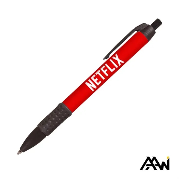 Widebody Grip Pen VividPrint™ Barrel - Matte Colored Accent - Widebody Grip Pen VividPrint™ Barrel - Matte Colored Accent - Image 0 of 15