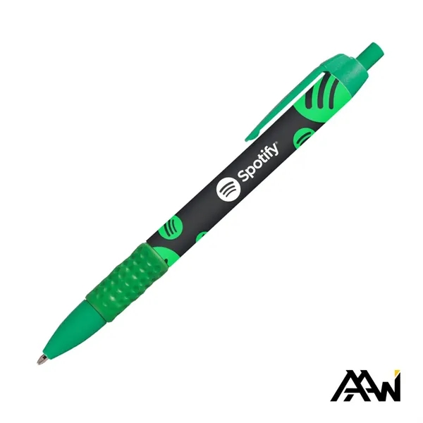 Widebody Grip Pen VividPrint™ Barrel - Matte Colored Accent - Widebody Grip Pen VividPrint™ Barrel - Matte Colored Accent - Image 4 of 15