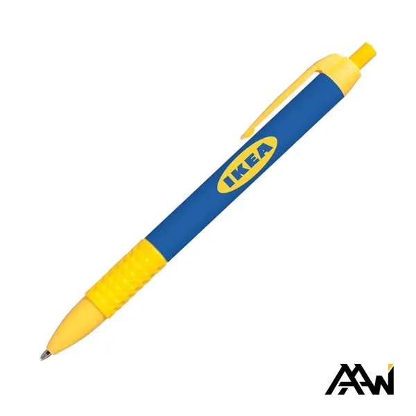 Widebody Grip Pen VividPrint™ Barrel - Matte Colored Accent - Widebody Grip Pen VividPrint™ Barrel - Matte Colored Accent - Image 14 of 15