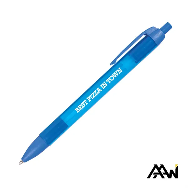 Widebody Pen w/Translucent Barrel - Matte Colored Accent - Widebody Pen w/Translucent Barrel - Matte Colored Accent - Image 0 of 13