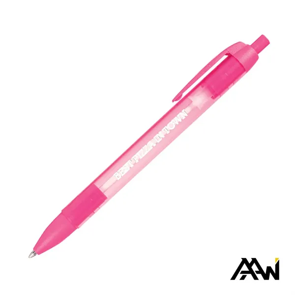 Widebody Pen w/Translucent Barrel - Matte Colored Accent - Widebody Pen w/Translucent Barrel - Matte Colored Accent - Image 6 of 13