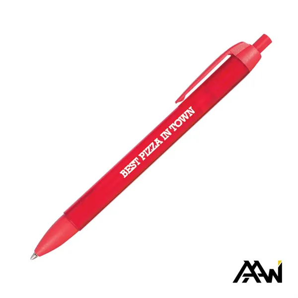 Widebody Pen w/Translucent Barrel - Matte Colored Accent - Widebody Pen w/Translucent Barrel - Matte Colored Accent - Image 10 of 13