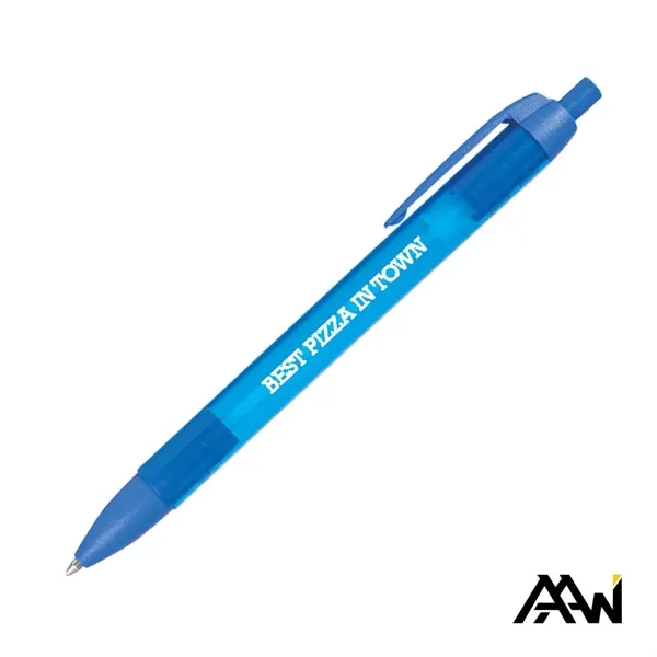 Widebody Pen w/Translucent Barrel - Matte Colored Accent - Widebody Pen w/Translucent Barrel - Matte Colored Accent - Image 0 of 13