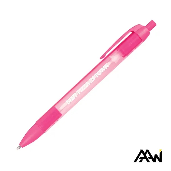 Widebody Pen w/Translucent Barrel - Matte Colored Accent - Widebody Pen w/Translucent Barrel - Matte Colored Accent - Image 6 of 13