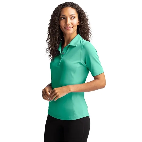 Cutter & Buck Virtue Eco Pique Recycled Womens Polo - Cutter & Buck Virtue Eco Pique Recycled Womens Polo - Image 65 of 111