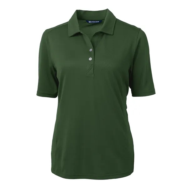 Cutter & Buck Virtue Eco Pique Recycled Womens Polo - Cutter & Buck Virtue Eco Pique Recycled Womens Polo - Image 66 of 111