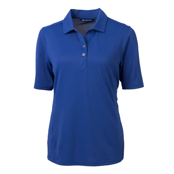 Cutter & Buck Virtue Eco Pique Recycled Womens Polo - Cutter & Buck Virtue Eco Pique Recycled Womens Polo - Image 90 of 111