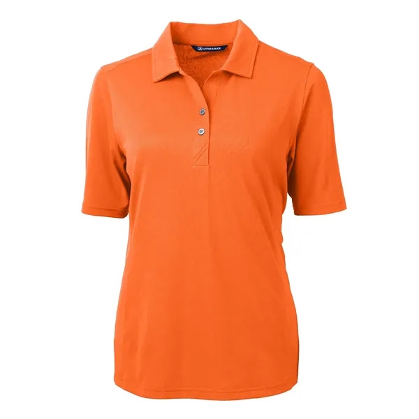 Cutter & Buck Virtue Eco Pique Recycled Womens Polo - Cutter & Buck Virtue Eco Pique Recycled Womens Polo - Image 108 of 111