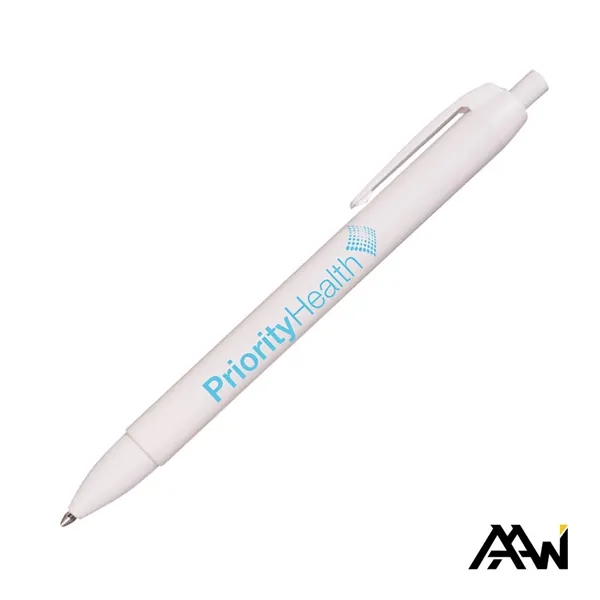 Widebody Pen w/Glossy White Barrel - Matte Colored Accent - Widebody Pen w/Glossy White Barrel - Matte Colored Accent - Image 14 of 17