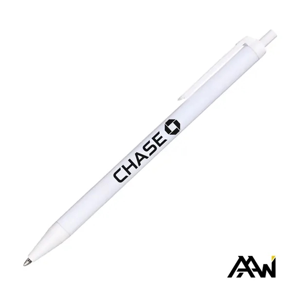 Value Slim Pen w/Glossy White Barrel - Matte Colored Accent - Value Slim Pen w/Glossy White Barrel - Matte Colored Accent - Image 18 of 21