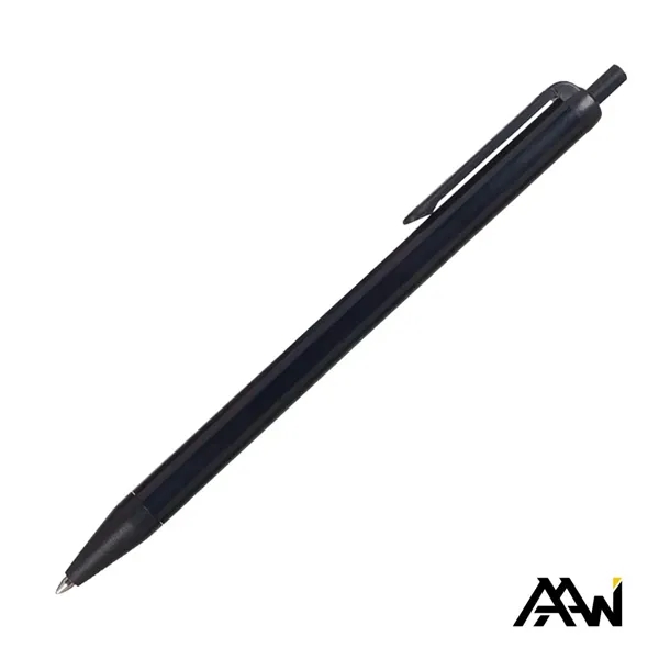 Value Slim Pen w/Glossy Colored Barrel - Matte Black Accent - Value Slim Pen w/Glossy Colored Barrel - Matte Black Accent - Image 3 of 15