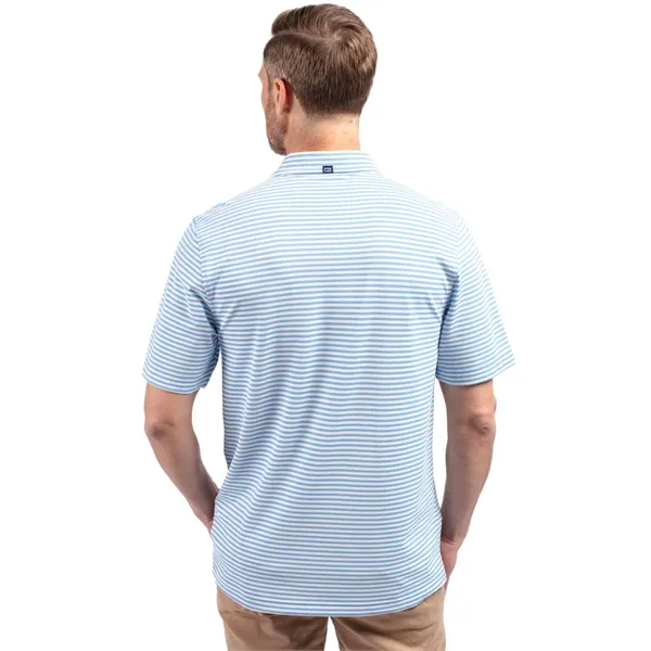 Cutter & Buck Virtue Eco Pique Stripe Recycled Mens Polo - Cutter & Buck Virtue Eco Pique Stripe Recycled Mens Polo - Image 1 of 118