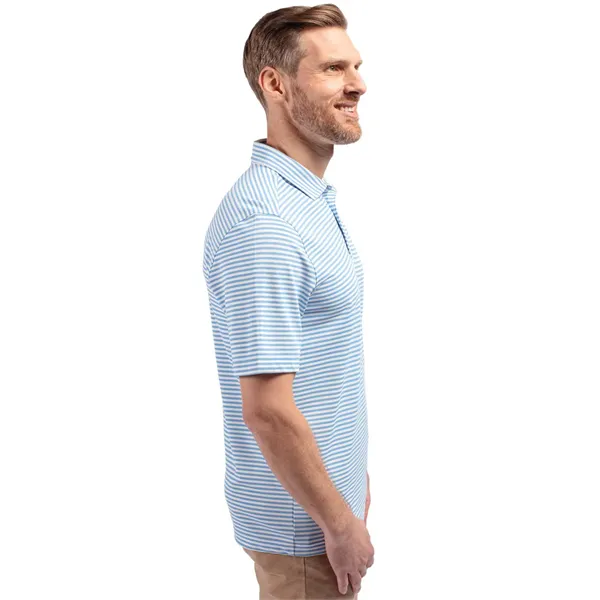 Cutter & Buck Virtue Eco Pique Stripe Recycled Mens Polo - Cutter & Buck Virtue Eco Pique Stripe Recycled Mens Polo - Image 3 of 118