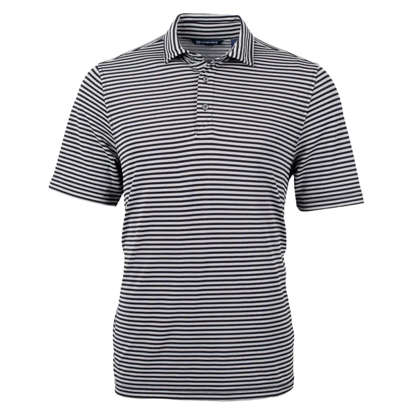 Cutter & Buck Virtue Eco Pique Stripe Recycled Mens Polo - Cutter & Buck Virtue Eco Pique Stripe Recycled Mens Polo - Image 10 of 118