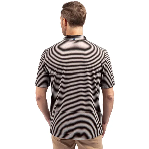 Cutter & Buck Virtue Eco Pique Stripe Recycled Mens Polo - Cutter & Buck Virtue Eco Pique Stripe Recycled Mens Polo - Image 16 of 118
