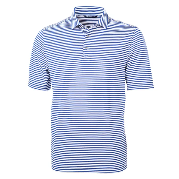 Cutter & Buck Virtue Eco Pique Stripe Recycled Mens Polo - Cutter & Buck Virtue Eco Pique Stripe Recycled Mens Polo - Image 30 of 118