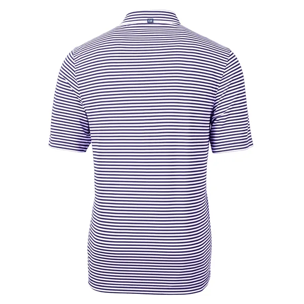 Cutter & Buck Virtue Eco Pique Stripe Recycled Mens Polo - Cutter & Buck Virtue Eco Pique Stripe Recycled Mens Polo - Image 50 of 118