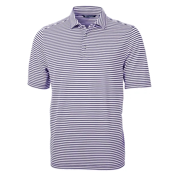 Cutter & Buck Virtue Eco Pique Stripe Recycled Mens Polo - Cutter & Buck Virtue Eco Pique Stripe Recycled Mens Polo - Image 52 of 118