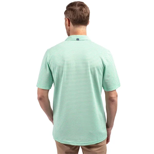 Cutter & Buck Virtue Eco Pique Stripe Recycled Mens Polo - Cutter & Buck Virtue Eco Pique Stripe Recycled Mens Polo - Image 65 of 118