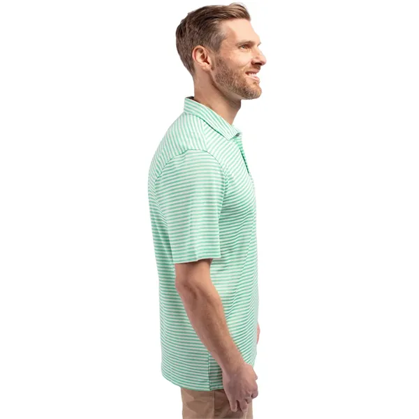 Cutter & Buck Virtue Eco Pique Stripe Recycled Mens Polo - Cutter & Buck Virtue Eco Pique Stripe Recycled Mens Polo - Image 66 of 118