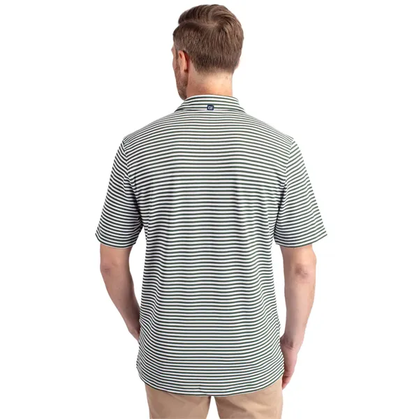 Cutter & Buck Virtue Eco Pique Stripe Recycled Mens Polo - Cutter & Buck Virtue Eco Pique Stripe Recycled Mens Polo - Image 67 of 118