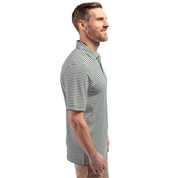 Cutter & Buck Virtue Eco Pique Stripe Recycled Mens Polo - Cutter & Buck Virtue Eco Pique Stripe Recycled Mens Polo - Image 68 of 118