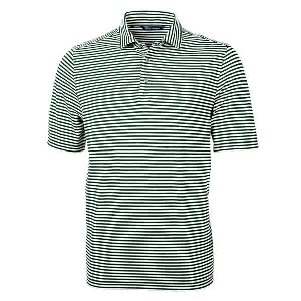 Cutter & Buck Virtue Eco Pique Stripe Recycled Mens Polo - Cutter & Buck Virtue Eco Pique Stripe Recycled Mens Polo - Image 69 of 118