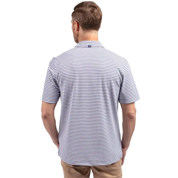 Cutter & Buck Virtue Eco Pique Stripe Recycled Mens Polo - Cutter & Buck Virtue Eco Pique Stripe Recycled Mens Polo - Image 73 of 118