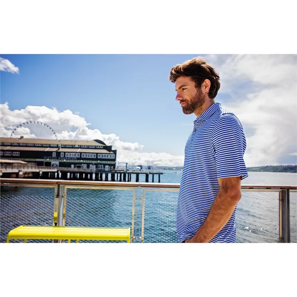 Cutter & Buck Virtue Eco Pique Stripe Recycled Mens Polo - Cutter & Buck Virtue Eco Pique Stripe Recycled Mens Polo - Image 87 of 118