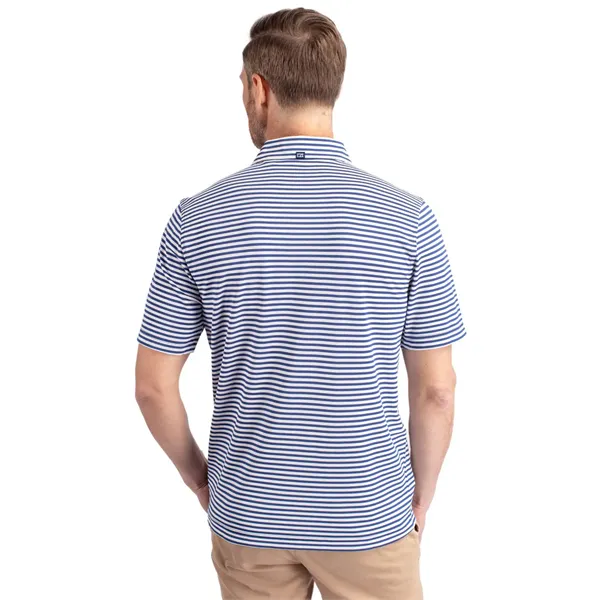 Cutter & Buck Virtue Eco Pique Stripe Recycled Mens Polo - Cutter & Buck Virtue Eco Pique Stripe Recycled Mens Polo - Image 89 of 118