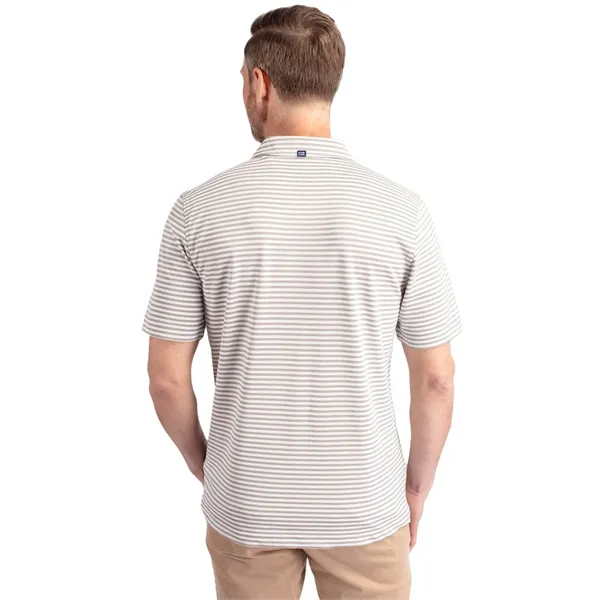 Cutter & Buck Virtue Eco Pique Stripe Recycled Mens Polo - Cutter & Buck Virtue Eco Pique Stripe Recycled Mens Polo - Image 93 of 118