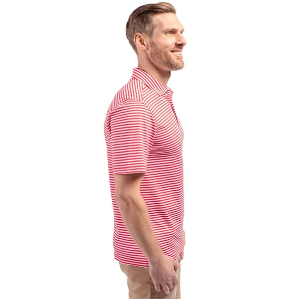 Cutter & Buck Virtue Eco Pique Stripe Recycled Mens Polo - Cutter & Buck Virtue Eco Pique Stripe Recycled Mens Polo - Image 98 of 118